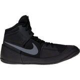 Nike Fury Wrestling Shoes in Black and Grey side view
