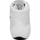 Nike Inflict 3 Wrestling Shoes in White and Black back view