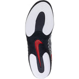 Nike Inflict 4 SE Wrestling Shoes in White and Red sole view