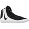 Nike Inflict 4 Wrestling Shoes in Black and White side view