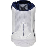 Nike Inflict 4 Wrestling Shoes in Navy and White back view