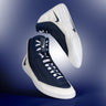 Nike Inflict 4 Wrestling Shoes in Navy and White hero image