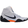 Nike Tawa SE Wrestling Shoes in Grey and Orange side view