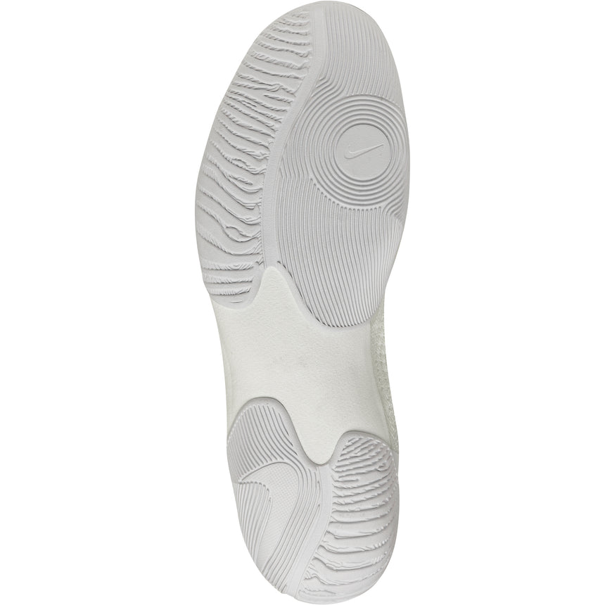 Nike Tawa Wrestling Shoes in White and Gold sole view