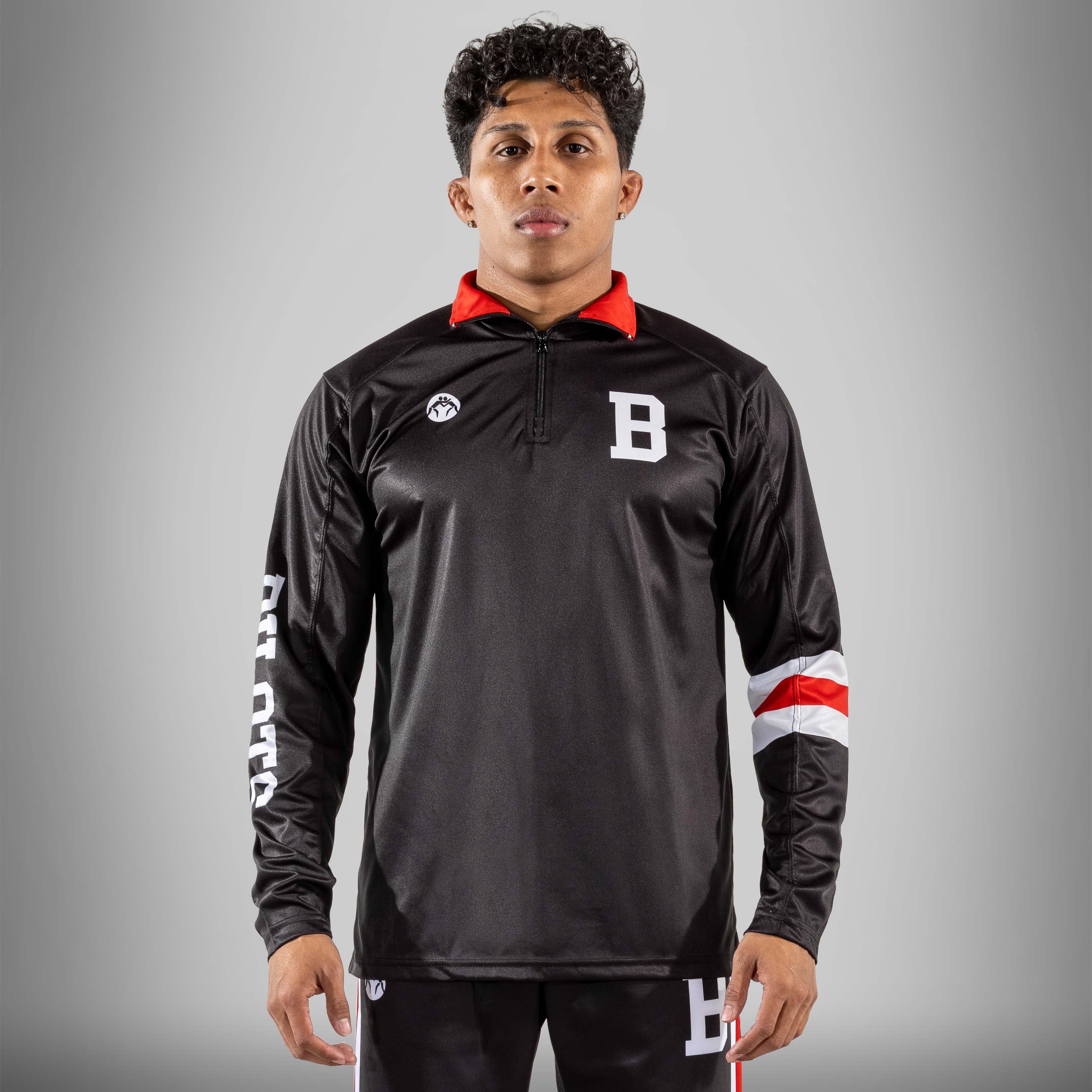 WrestlingMart Custom 1/4 Zip Wrestling Jacket
