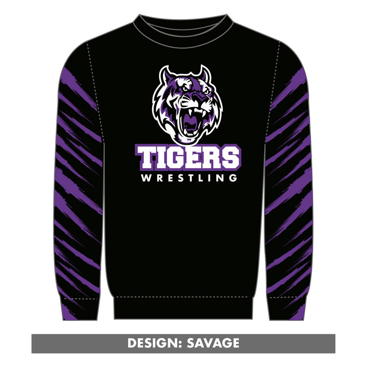WrestlingMart Custom Crew Wrestling Sweatshirt