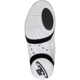 ScrapLife Ascend One Signature Wrestling Shoes in White and Black sole view