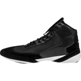 ScrapLife Ascend One Wrestling Shoes in Black and White side view 2