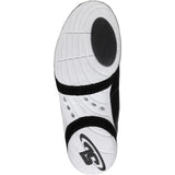 ScrapLife Ascend One Wrestling Shoes in Black and White sole view