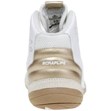 ScrapLife Ascend One Wrestling Shoes in White and Gold back view
