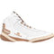 ScrapLife Ascend One Wrestling Shoes in White and Gold side view
