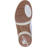ScrapLife Ascend One Wrestling Shoes in White and Gold sole view