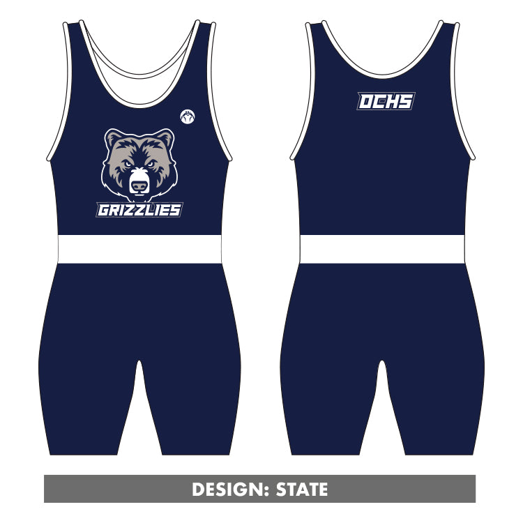 WrestlingMart Custom Sublimated Wrestling Singlet