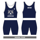 WrestlingMart Custom Sublimated Wrestling Singlet