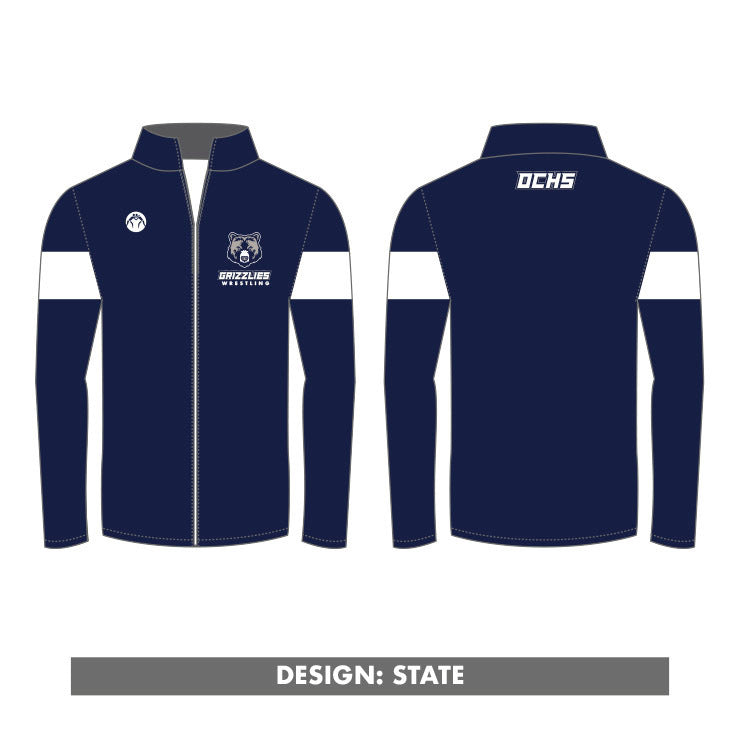 WrestlingMart Custom Full Zip Wrestling Jacket
