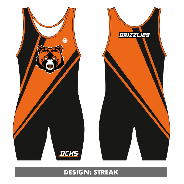 WrestlingMart Custom Sublimated Wrestling Singlet