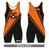 WrestlingMart Custom Sublimated Wrestling Singlet