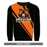 WrestlingMart Custom Crew Wrestling Sweatshirt